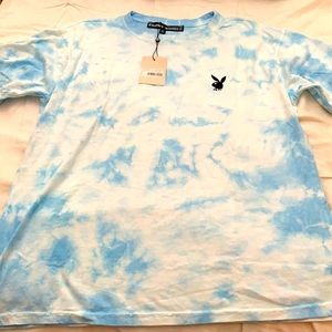 Missguided x Playboy Tie Dye Tee